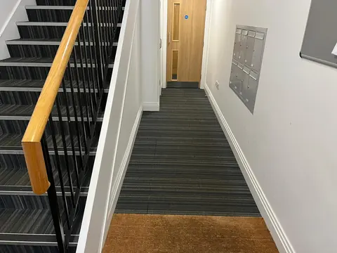 Communal-area clearance in Carshalton Beeches — after clearance
